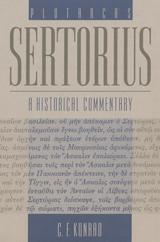 Plutarch's Sertorius: A Historical Commentary